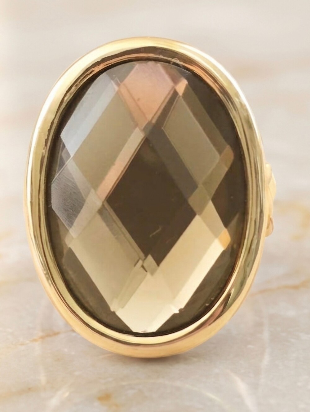 Vintage Style cocktail ring designed by Camille Lucie - Picture 1 of 7